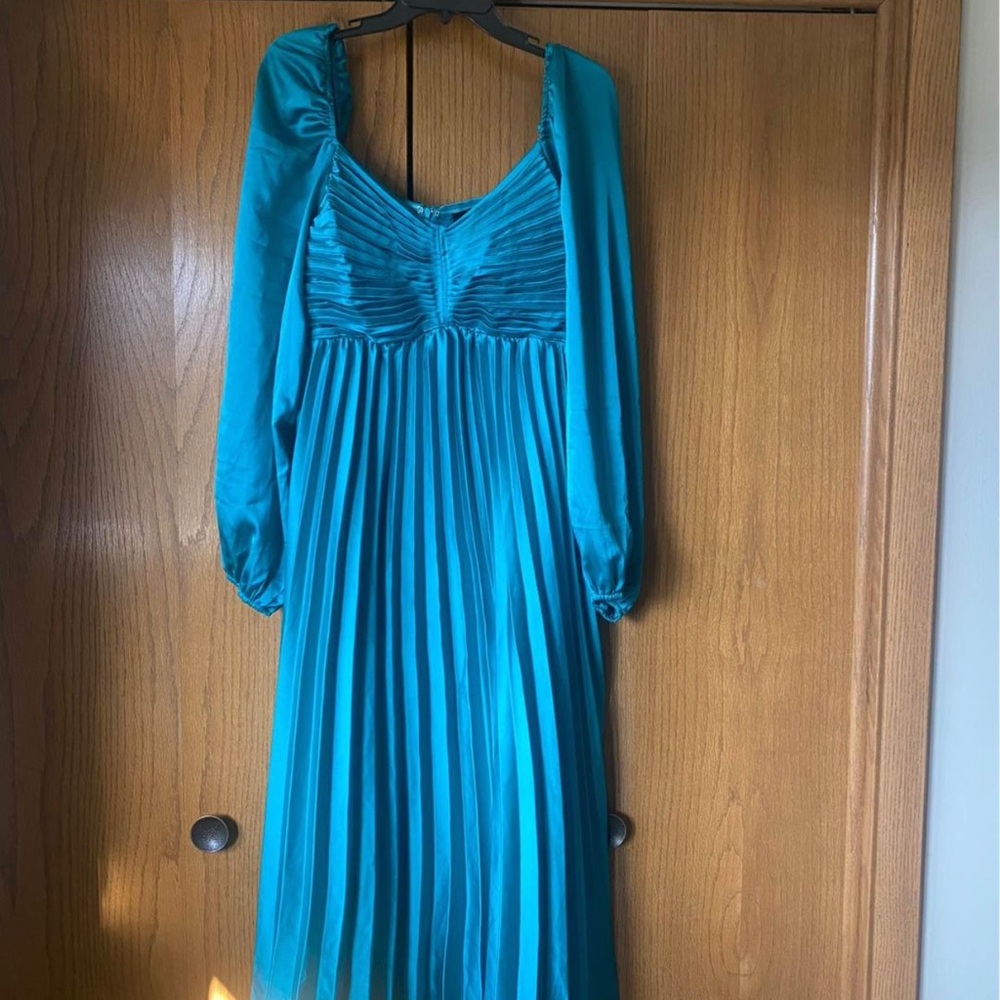 Vici Midi Dress - Teal